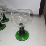 9 Alsace wine glasses from the 70s