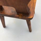 Set of 6 brutalist chairs
