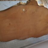 Gold mirror vintage shell 125x78cm