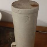 Bouteille en grès vernissé