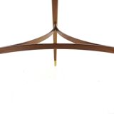 Table basse en acajou, Swedish Modern, Suède, 1940