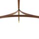 Table basse en acajou, Swedish Modern, Suède, 1940