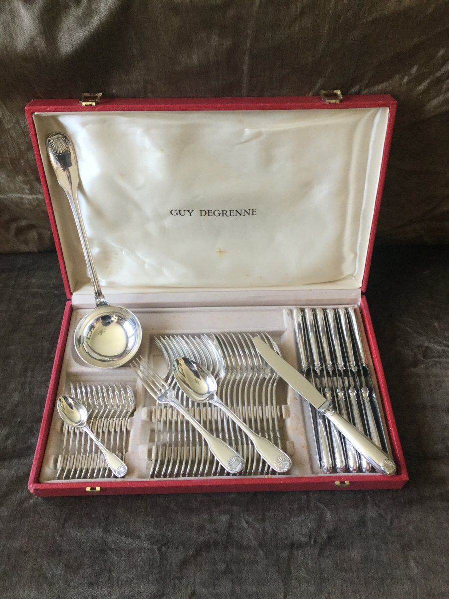 Cutlery set 49 rooms christofle vendôme