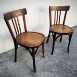 Paire de chaises bistrot