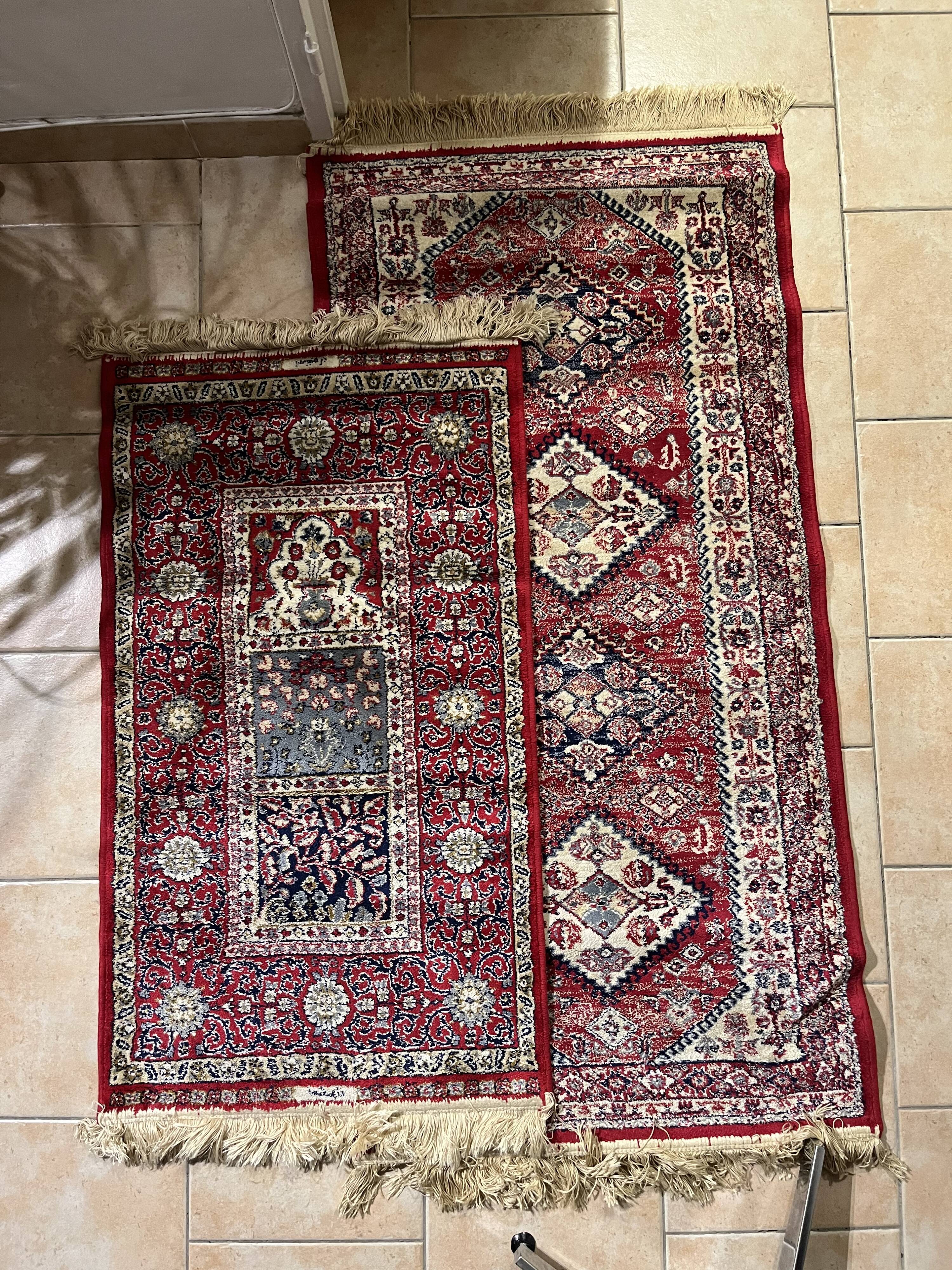 Set of 2 oriental rugs