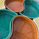 GIEN earthenware aperitif set from the 60s