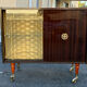 Vintage 60s console TV bar