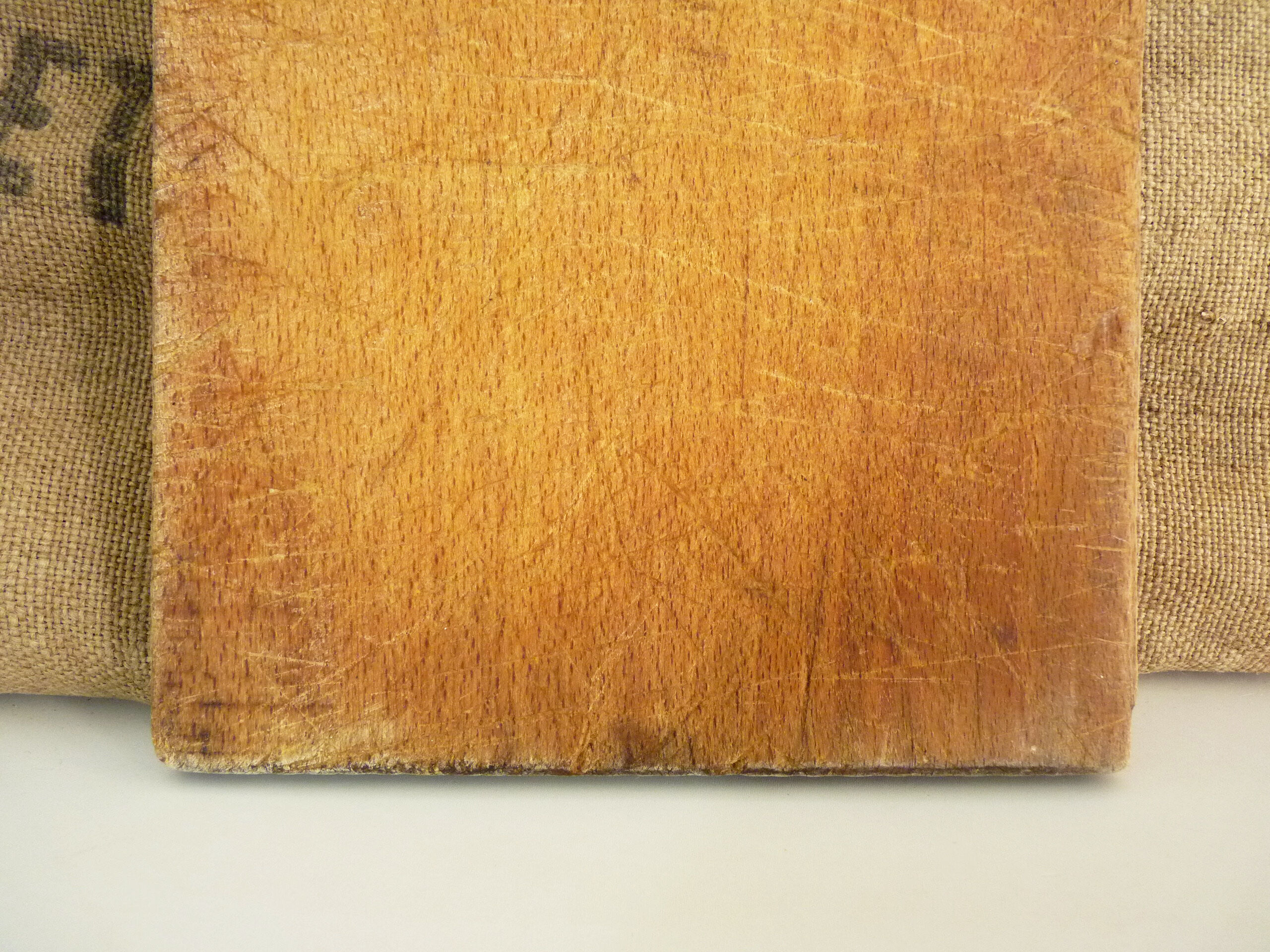 Old wooden cutting board