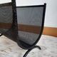 Cast iron magazine rack, circa 1950