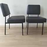 Paire de fauteuils hollandais années 60 - vintage design