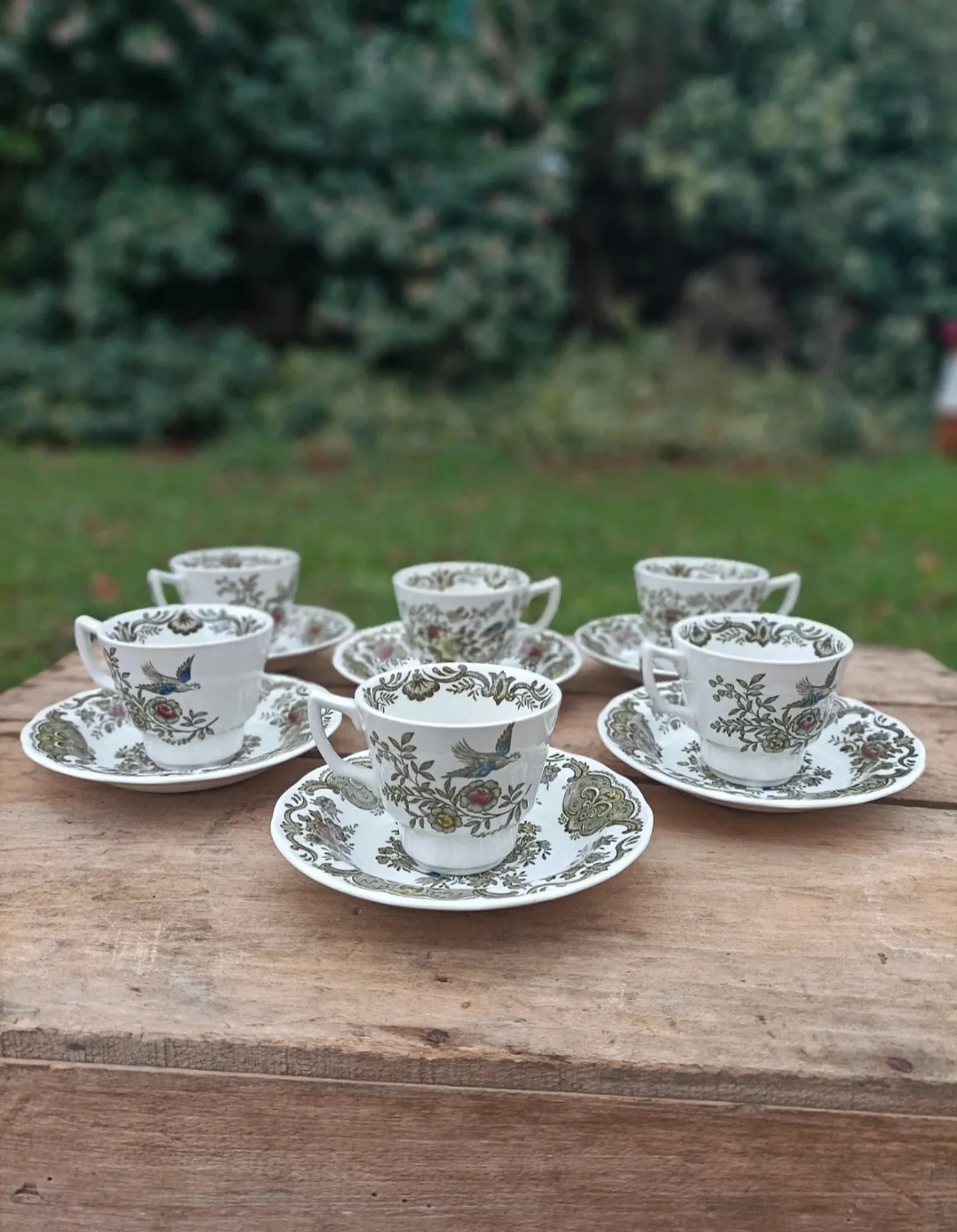 Coffee cup set - England