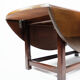 Table basse en acajou avec extensions, années 1930