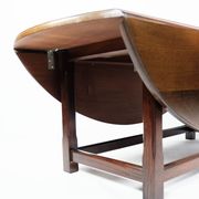 Table basse en acajou avec extensions, années 1930