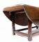 Table basse en acajou avec extensions, années 1930