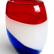 Post-Modern Murano Art Glass Vase by Cose Belle, Italy, 1980s