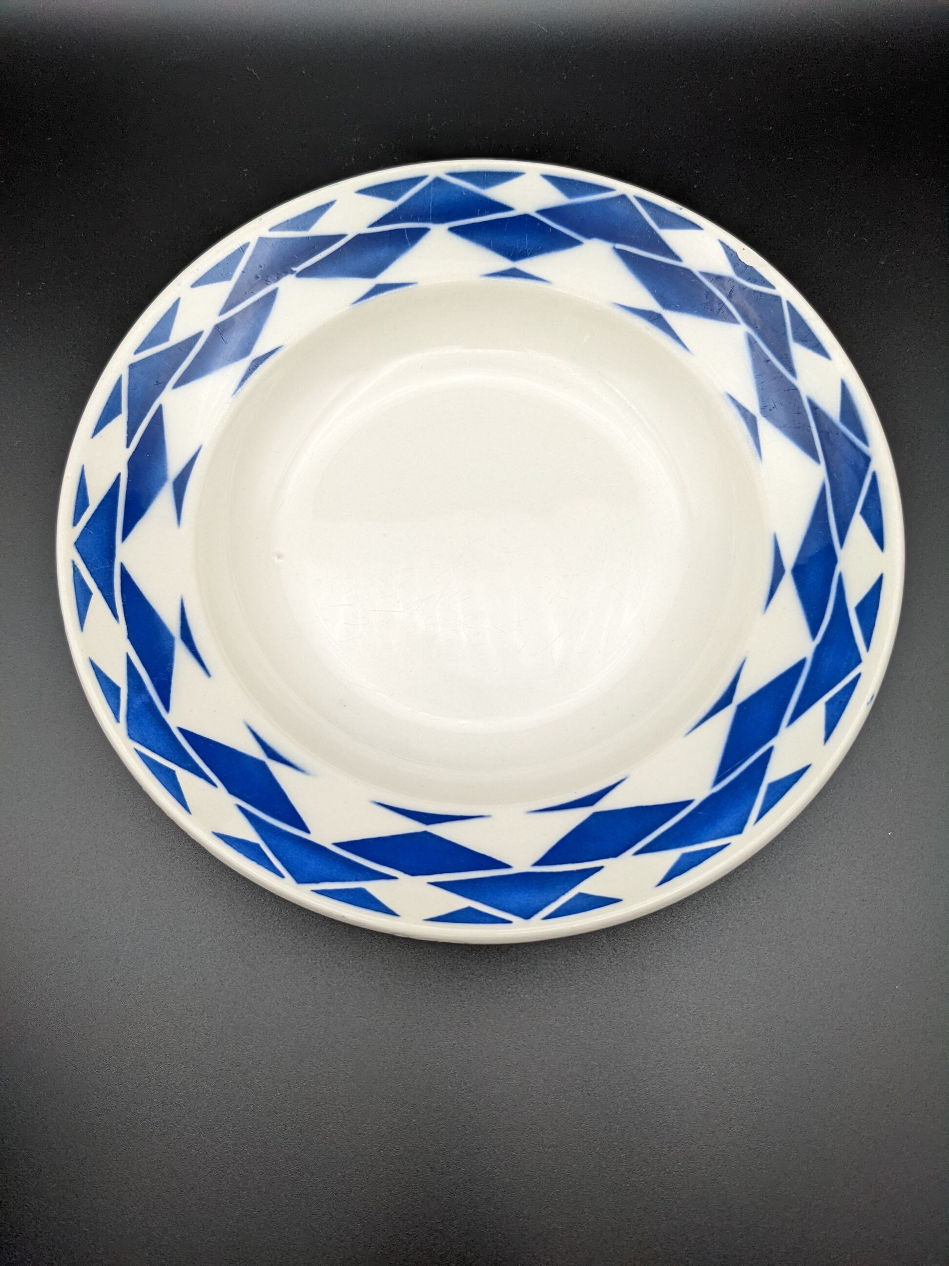 Set of 5 hollow plates badonviller model lebanon