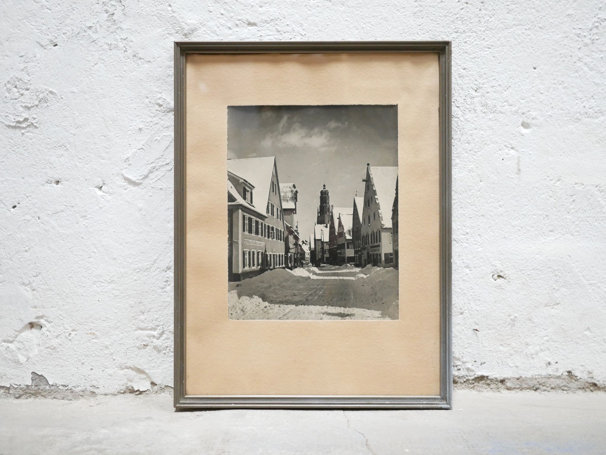 Photographie vintage en noir et blanc