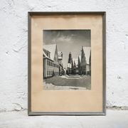 Photographie vintage en noir et blanc