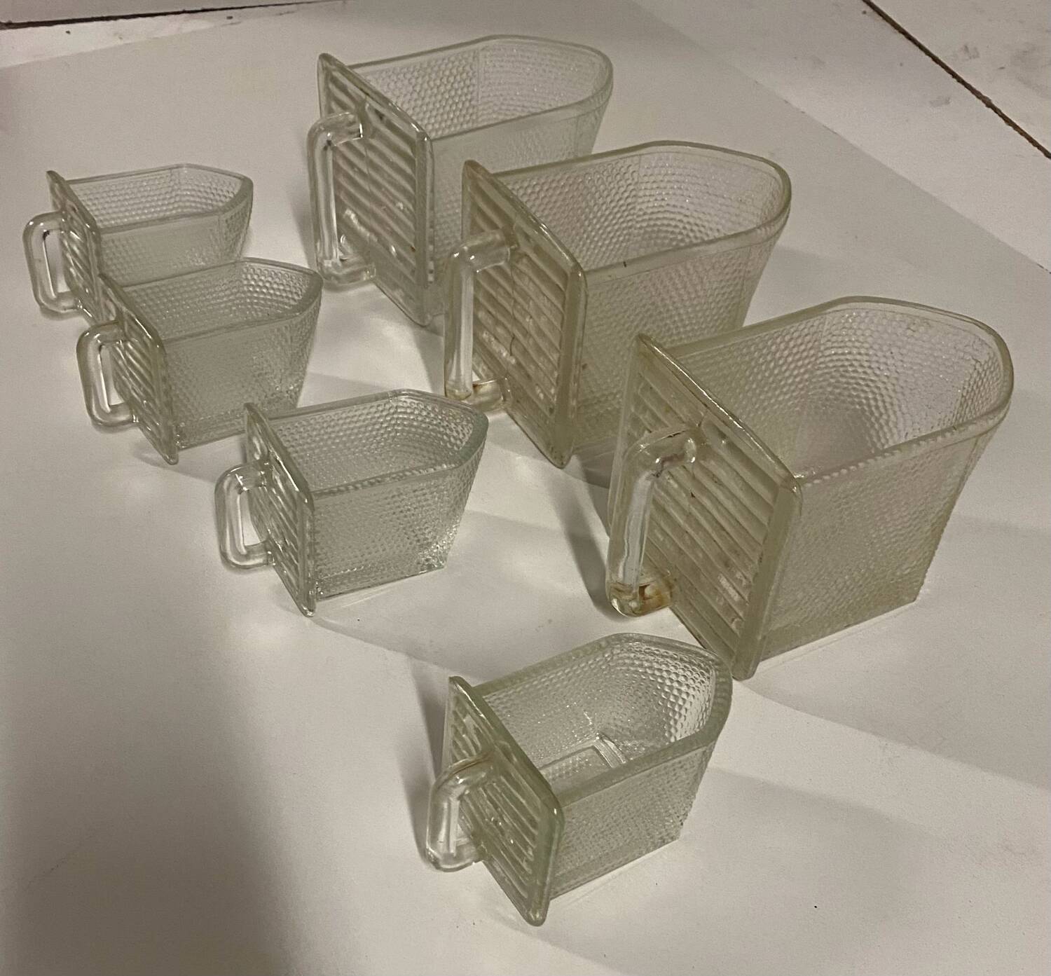 Vintage kitchen buffet with compass legs