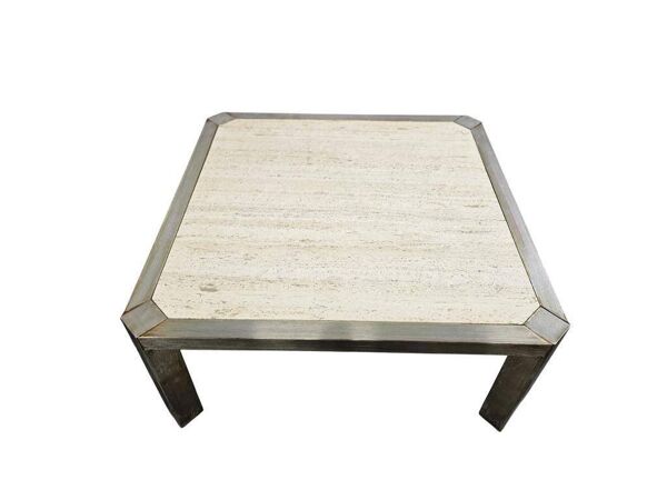 Table basse vintage / table basse Belgochrom