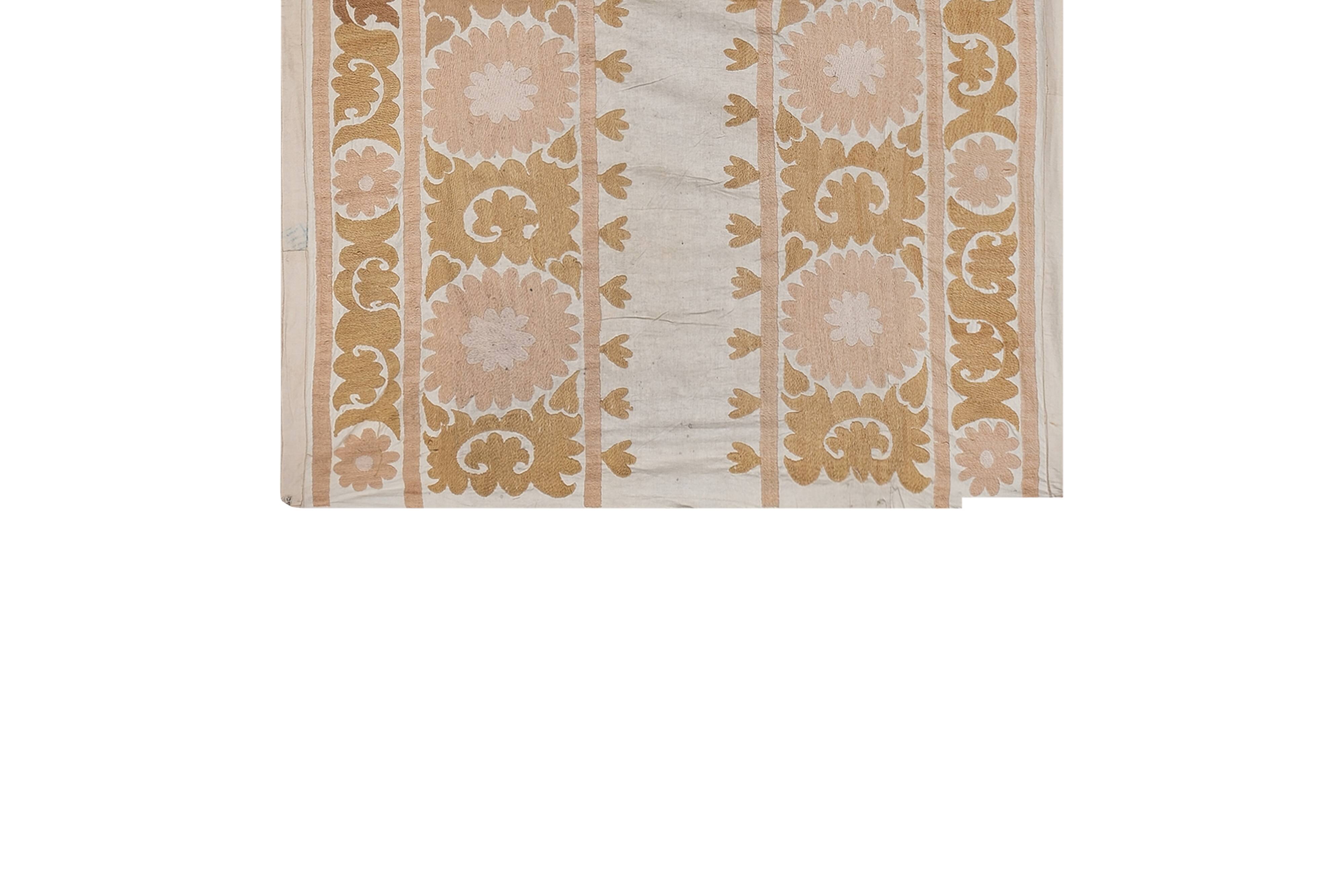Hand knotted rug, vintage turkish rug 103x132 cm