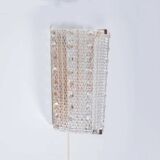 Vintage glass wall sconces by Carl Fagerlund, Lyfa glass sconces.