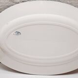 Plat ovale Terre de Fer