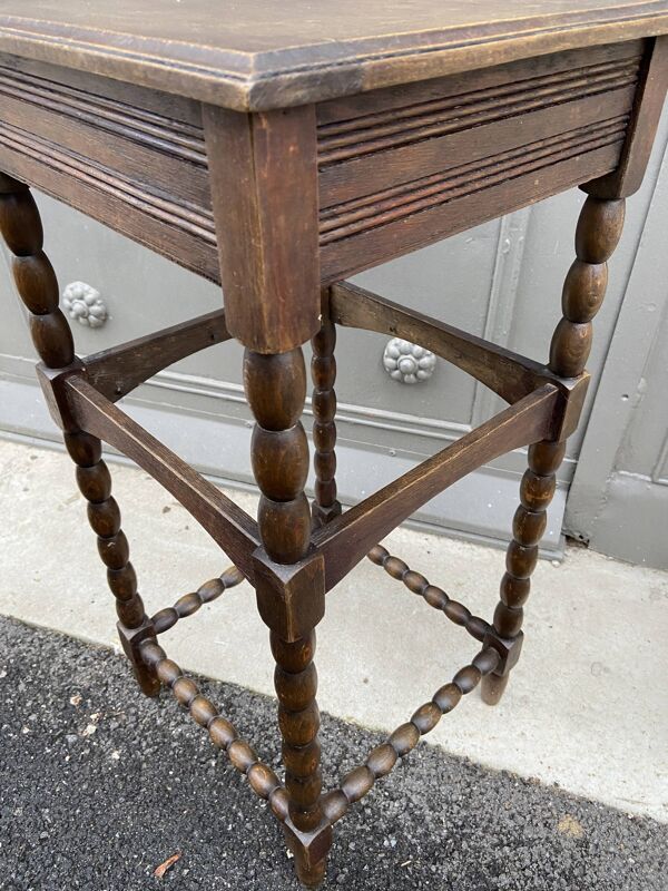 Travailleuse vintage boîte à couture sewing box 1950