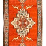 Tapis d'orient t Ancien Karabagh Armenie : 5.30 X 1.00 Mètres