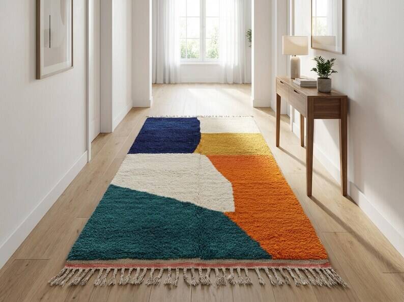 Tapis marocain artisanal 250cmx100cm