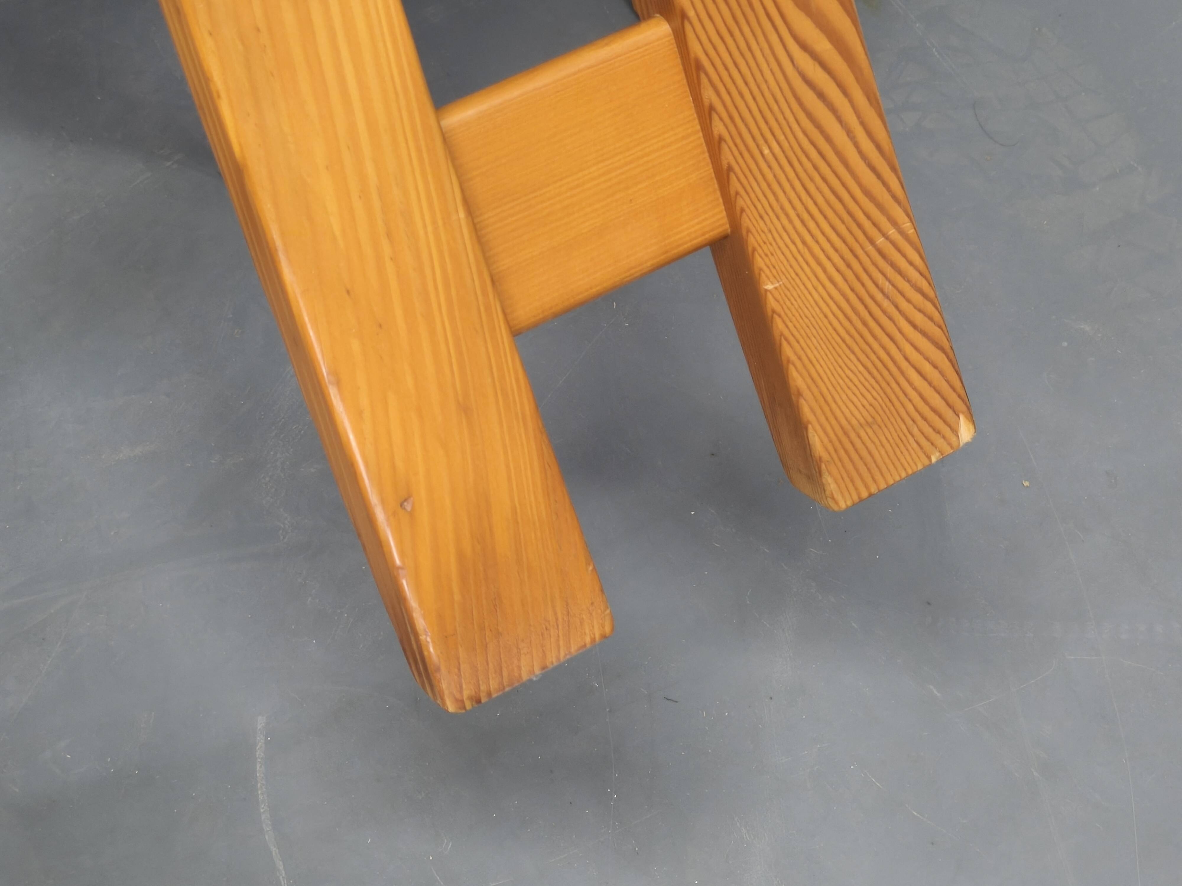 Set of 8 Czech Postmodern Pine Dining Armchairs, 1970s
