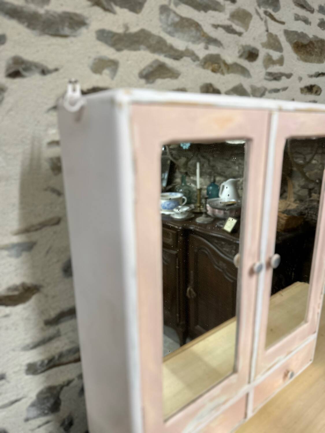 Vintage bathroom cabinet