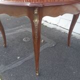 Marquetry dining table