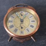 Old awakening Japy copper decoration 70s vintage