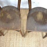4 vintage bistro chairs