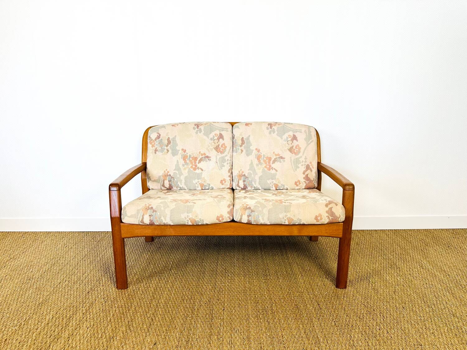 Banquette danoise en teck dyrlund