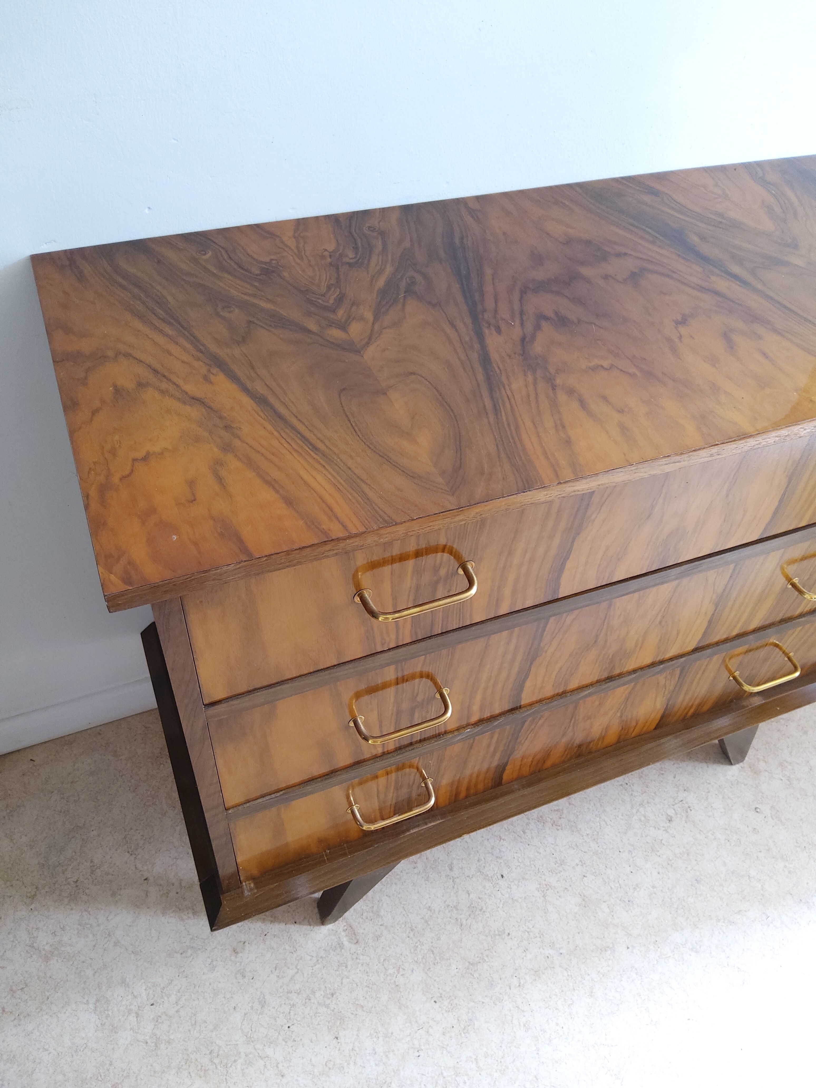 Vintage rosewood chest of drawers