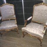 Regency armchairs