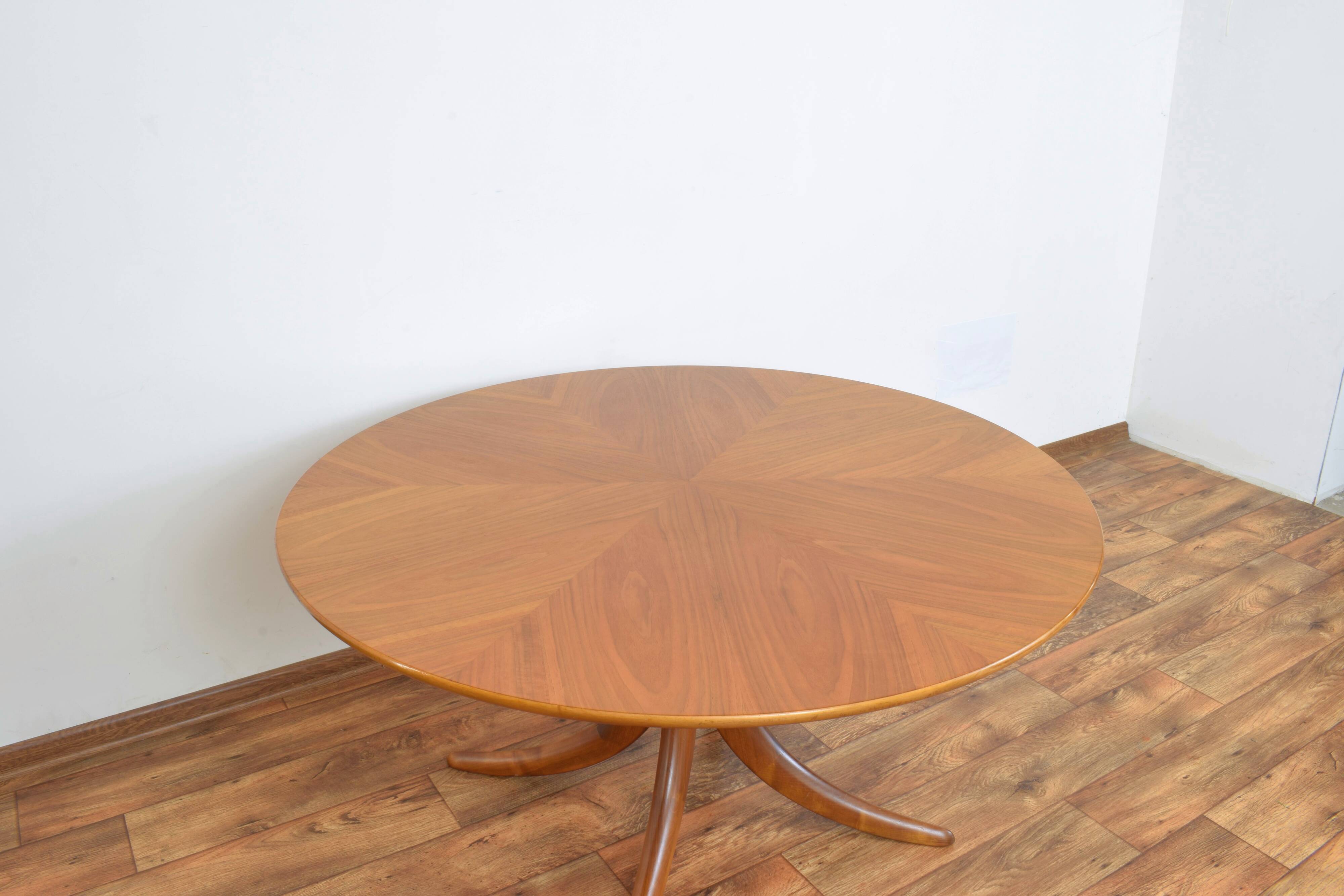 Mid-Century Walnut Table from Alma, 1960s.