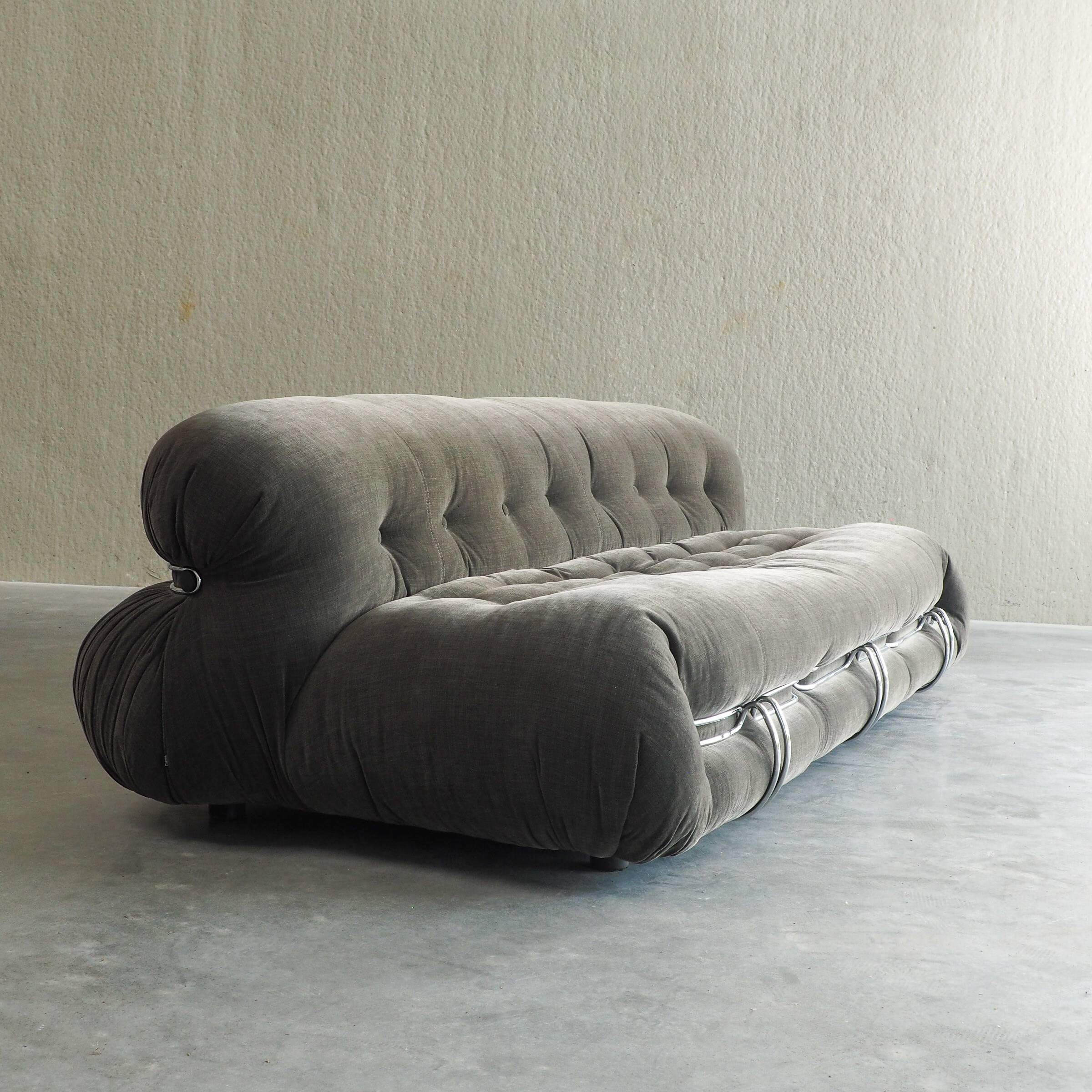 Soriana 3 seater by Afra & Tobia Scarpa for Cassina