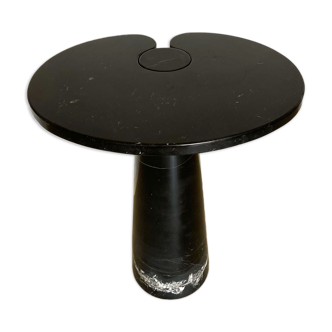 Coffee table in Italian black Marquina Marble