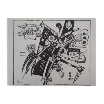 Vassily kandinsky : composition - gravure signée