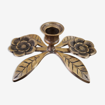 Brass candle holder