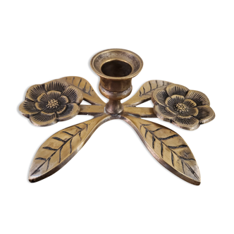 Brass candle holder