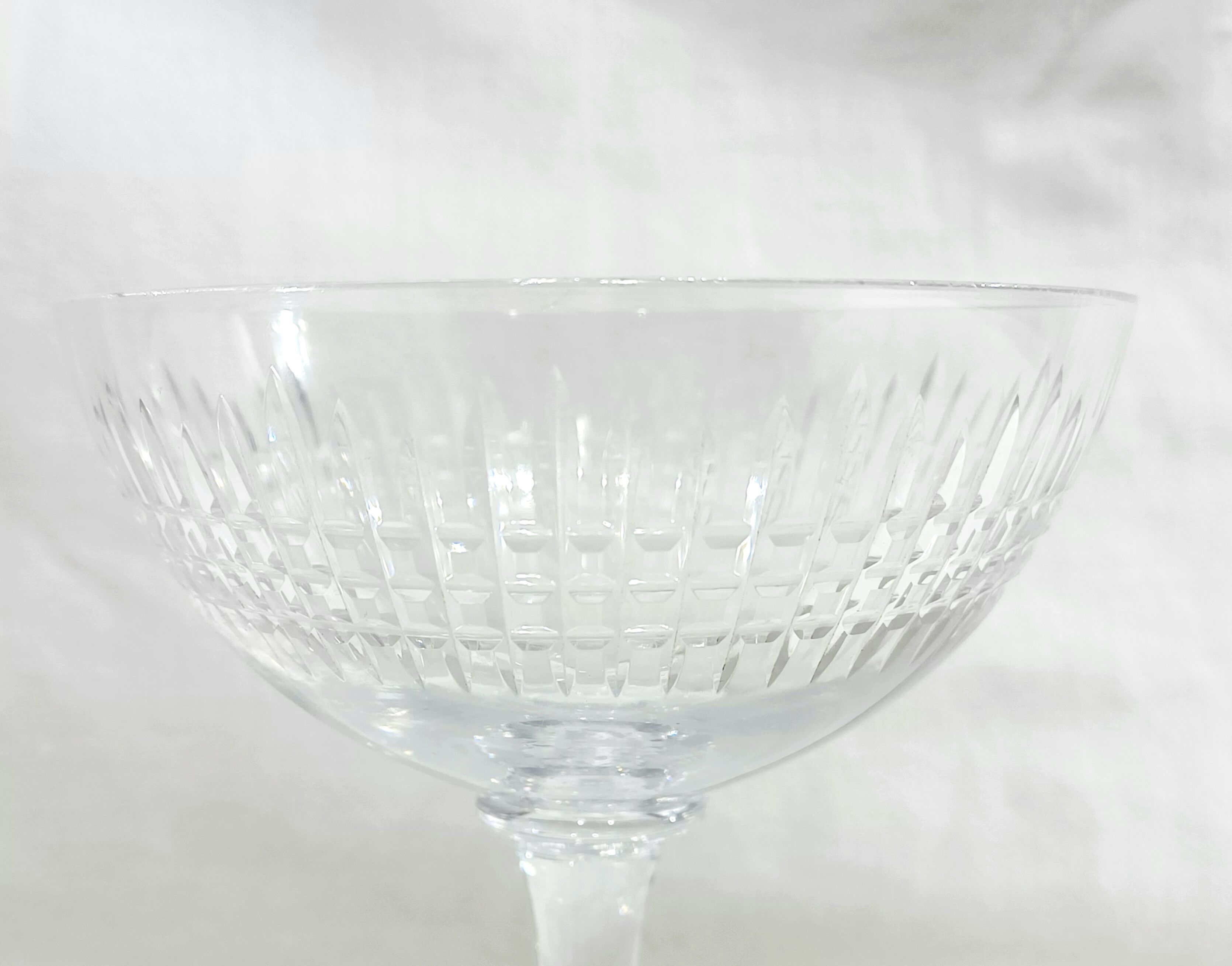 Baccarat – Champagne glasses Nancy