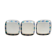 Trio d'assiettes Turi-Design vintage 1970