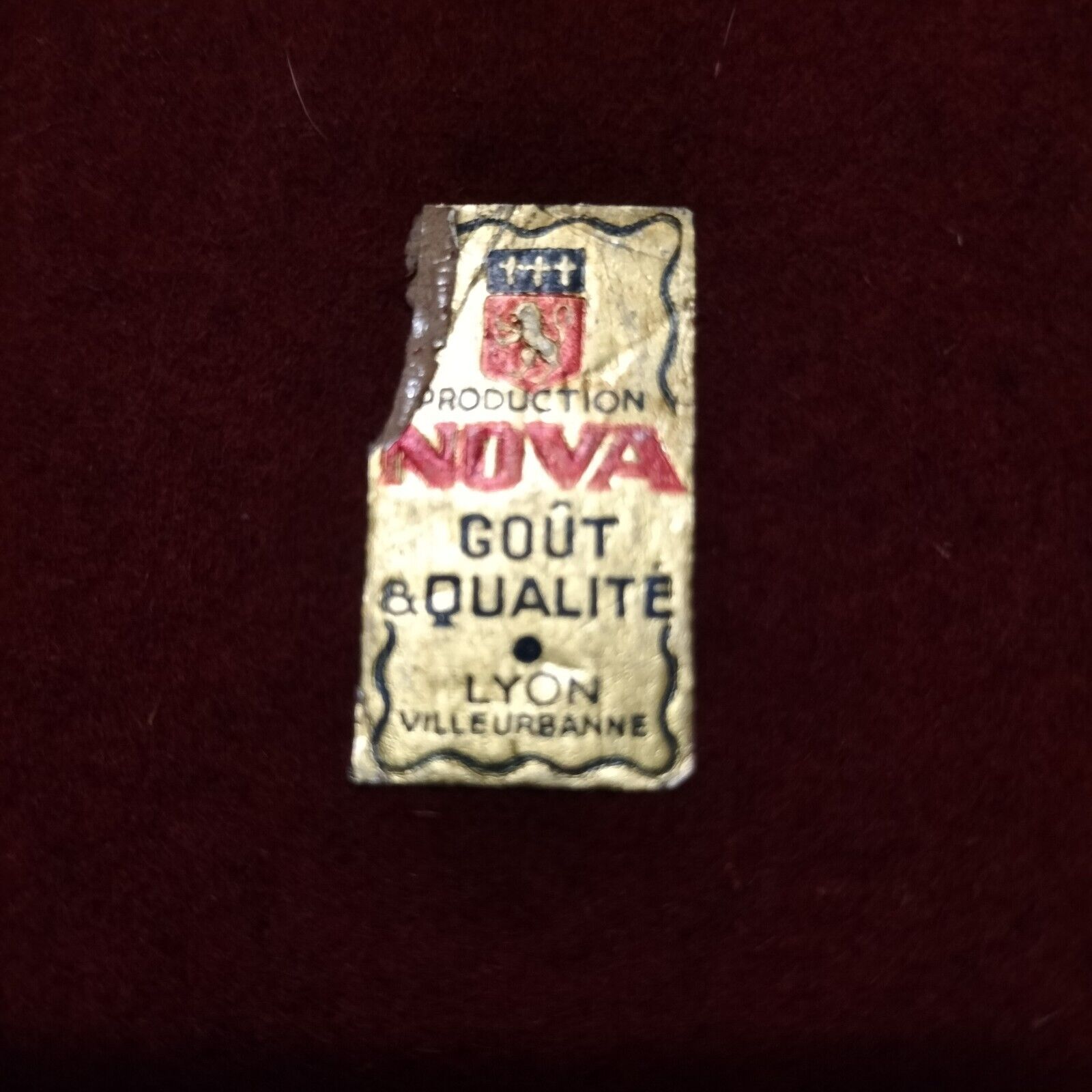 Bevelled antique mirror