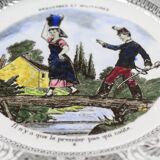 Old gien plate proverb