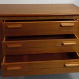 Oak-plated dresser 1980