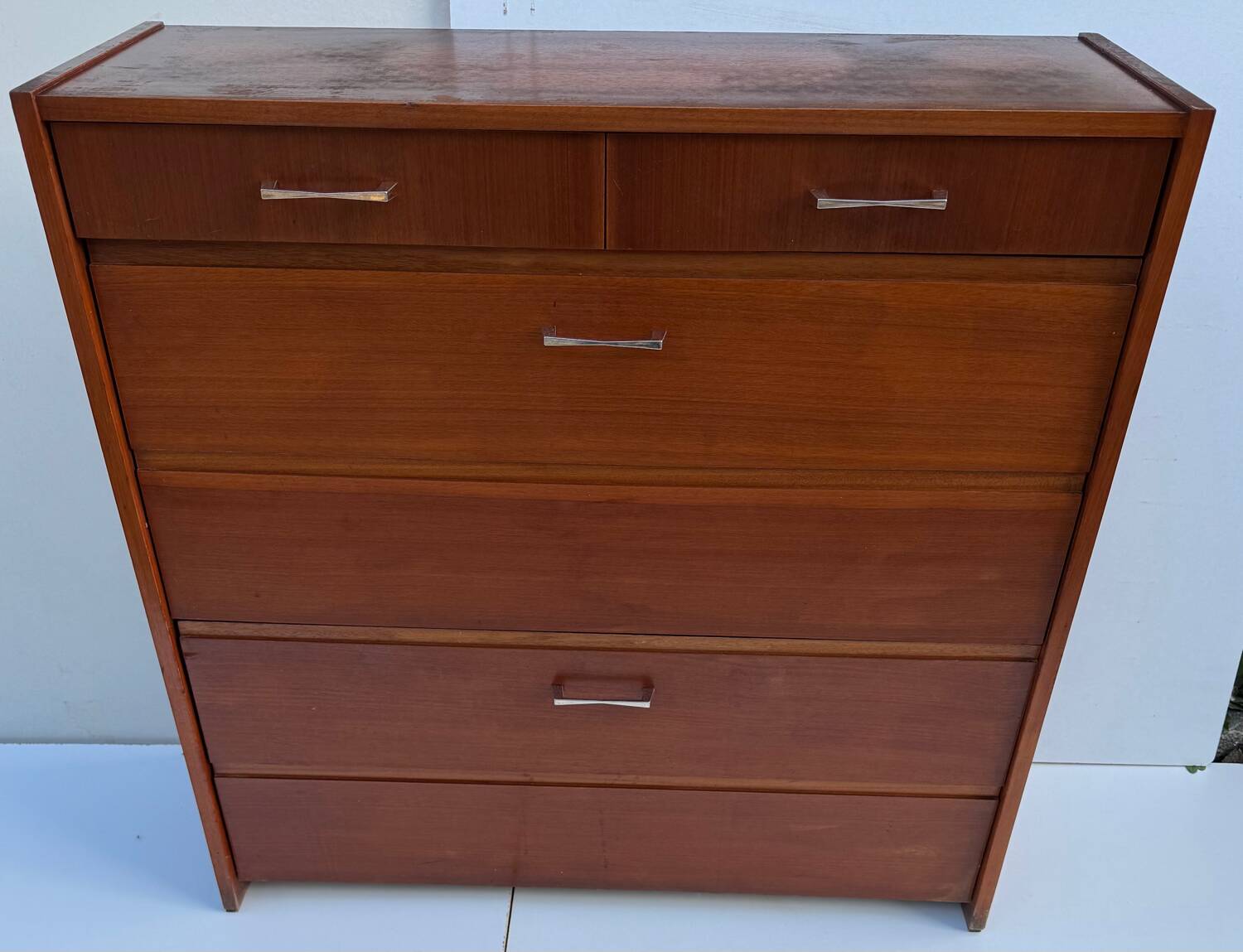 Vintage shoe cabinet